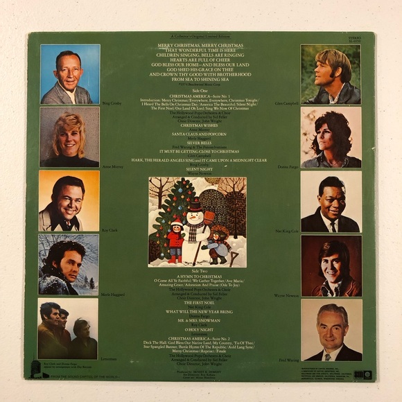 12” LP Vinyl Record  Christmas America - Picture 2 of 8